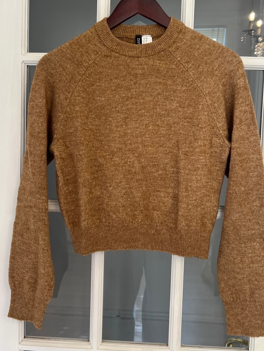 H&M DIVIDED Women's Cognac Crewneck Sweater Size XS